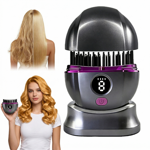 Cordless Hair Straightener Brush