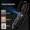 Ionic hair straightening comb