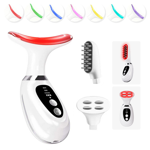 Neck lifting and firming massager
